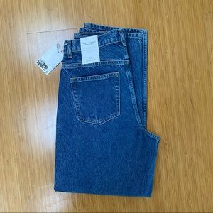 & Other Stories Major Cropped Cut Denim